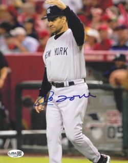 Autographed JOE TORRE 8x10 New York Yankees Photo JSA