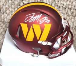 Autographed TERRY MCLAURIN Washington Commanders Mini Helmet Fanatics