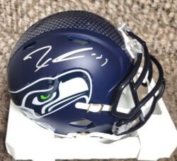 Autographed JAXON-SMITH NJIGBA Seattle Seahawks Mini Helmet Fanatics
