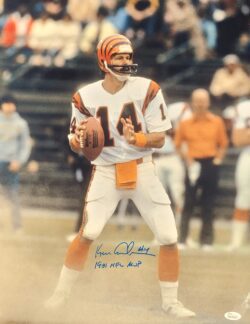 AUTOGRAPHED KEN ANDERSON "1981 NFL MVP" 16X20 Cincinnati Bengals Photo JSA