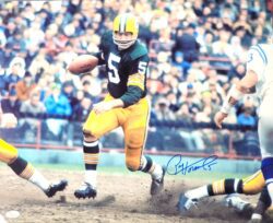 AUTOGRAPHED PAUL HORNUNG 16X20 Green Bay Packers Photo JSA