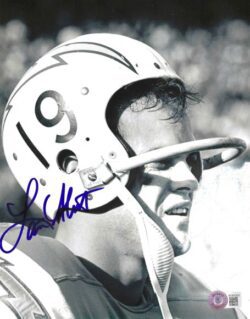 AUTOGRAPHED 8x10 LANCE ALWORTH San Diego Chargers Photo Beckett