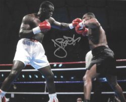 Autographed JAMES BUSTER DOUGLAS 8x10 Boxing Photo
