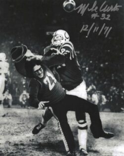 Autographed MIKE CURTIS 8X10 Baltimore Colts photo