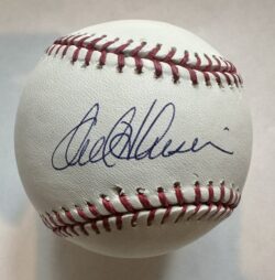 Autographed Orel Hershiser Official Major League Baseball w/ Beckett Hologram