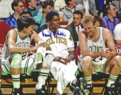 Autographed  ROBERT PARISH 8x10 BOSTON CELTICS photo