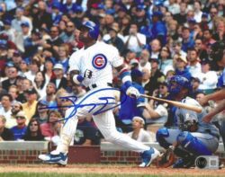 Autographed SAMMY SOSA Chicago Cubs 8x10 Photo Beckett Witness