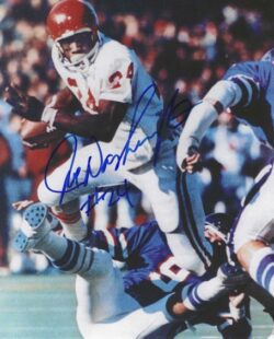 AUTOGRAPHED JOE WASHINGTON 8X10 University of Oklahoma Photo