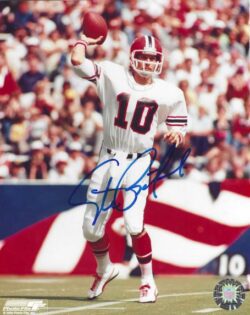 Autographed STEVE BARTKOWSKI 8x10 Atlanta Falcons Photo
