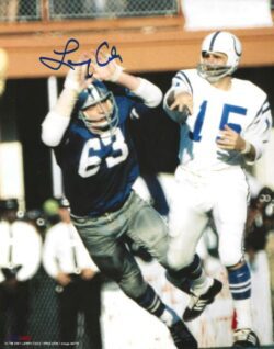 Autographed LARRY COLE 8x10 Dallas Cowboys Photo
