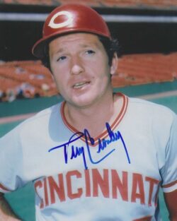 AUTOGRAPHED TERRY CROWLEY 8X10 Cincinnati Reds Photo