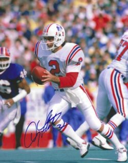 Autographed DOUG FLUTIE 8X10 New England Patriots photo