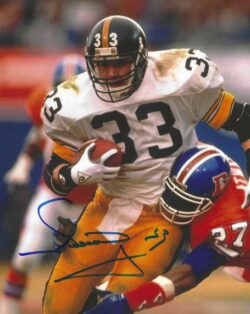 Autographed  MERRIL HOGE 8X10 Pittsburgh Steelers Photo