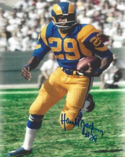 AUTOGRAPHED Harold Jackson Los Angeles Rams 8x10 photo