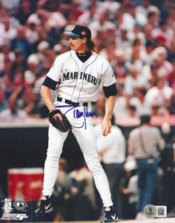 AUTOGRAPHED RANDY JOHNSON 8x10 Seattle Mariners Photo Beckett