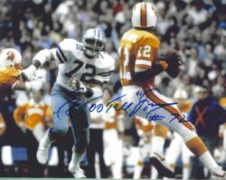 Autographed ED "TOO TALL" JONES 8X10 Dallas Cowboys photo