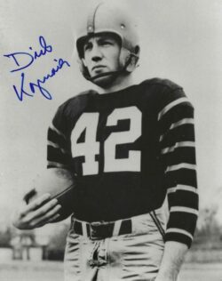 Autographed DICK KAZMAIER 8X10 Princeton Tigers Photo