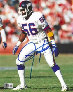 Autographed Lawrence Taylor New York Giants 8x10 Photo Beckett