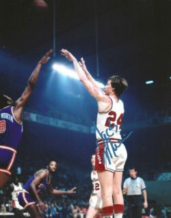 Autographed JACK MARIN 8x10 Baltimore Bullets Photo
