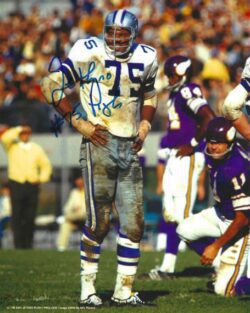 Autographed JETHRO PUGH 8x10 Dallas Cowboys Photo