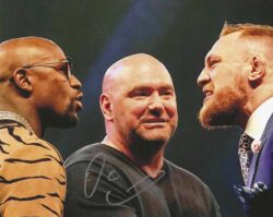 Autographed DANA WHITE UFC MMA TKO 8x10 Photo