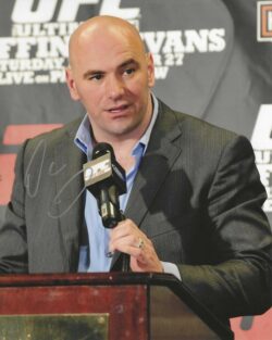 Autographed DANA WHITE UFC MMA TKO 8x10 Photo