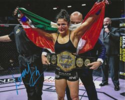 Autographed LOOPY GODINEZ UFC MMA TKO 8x10 Photo