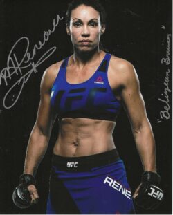 Autographed MARION RENEAU UFC MMA TKO 8x10 Photo