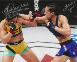 Autographed MARION RENEAU UFC MMA TKO 8x10 Photo