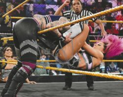 Autographed DAKOTA KAI WWE AEW NXT 8x10 Photo