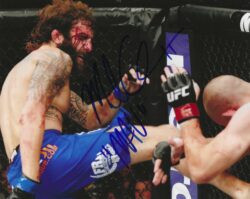 Autographed MIKE CHIESA UFC MMA 8x10 Photo