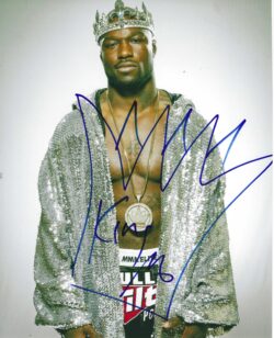 Autographed KING MO UFC MMA TKO 8x10 Photo