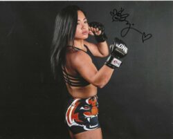 Autographed BI "KILLER BEE" NGUYEN UFC MMA TKO 8x10 Photo