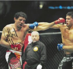 Autographed GILBERT MELENDEZ UFC MMA TKO 8x10 Photo