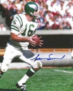 Autographed Norm Snead Philadelphia Eagles 8x10 photo