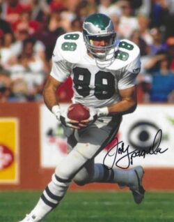 AUTOGRAPHED JOHN SPANOLA 8x10 Philadelphia Eagles Photo