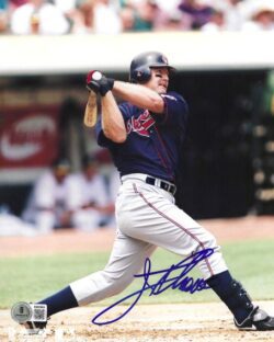 AUTOGRAPHED JIM THOME 8x10 Cleveland Indians Photo Beckett