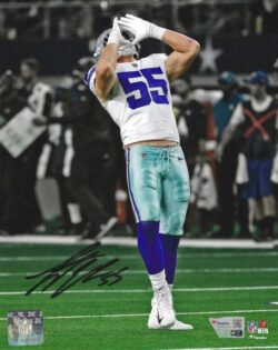 Autographed LEIGHTON VANDER ESCH 8x10 Dallas Cowboys Photo Fanatics