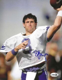 Autographed STEVE YOUNG 8X10 BYU Cougars Photo JSA