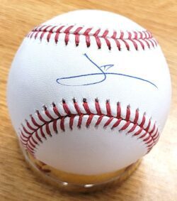 Autographed LEO DE VRIES Official Major League Baseball