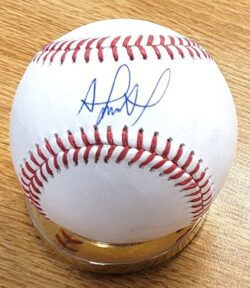 Autographed FRANKLIN ARIAS Official Major League Baseball