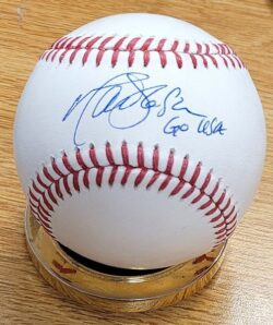 Autographed MARK DEROSA Official Rawlings Major League Baseball