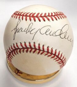 Autographed SPARKY ANDERSON Official American League Baseball