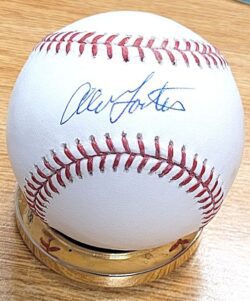 Autographed ALAN FOSTER Official Major League Baseball