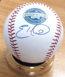 ERIC HINSKE Autographed Official Yankee Stadium 2009 Inaugural Year Major League Baseball