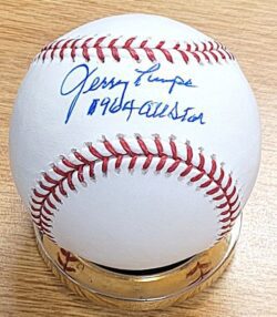 Autographed JERRY LUMPE "1964 All Star" Official Major League Baseball