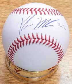 Autographed PARKER MEADOWS Official Major League Baseball