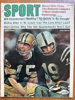 Autographed Johnny Unitas Colts Sport Magazine July 1970 JSA Authenticated