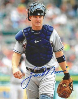 AUTOGRAPHED LOU MARSON 8X10 Cleveland Indians Photo