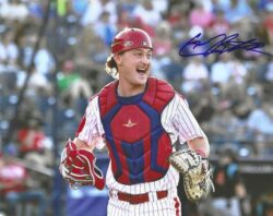 AUTOGRAPHED CALEB RICKETTS 8X10 Philadelphia Phillies Photo